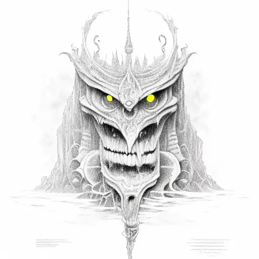 necronomicon tattoo design idea