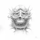 necronomicon tattoo design idea