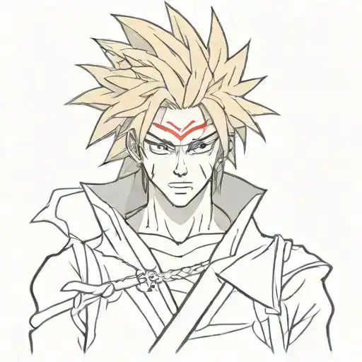 anime rengoku japanese tattoo design idea