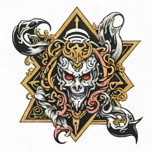 wyrd tattoo design idea