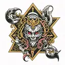 wyrd tattoo design idea