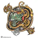 wyrd tattoo design idea