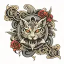 wyrd tattoo design idea