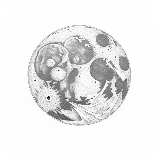 Paraiso Lunar tattoo design idea