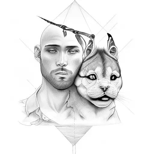 Noah y Thiago tattoo design idea