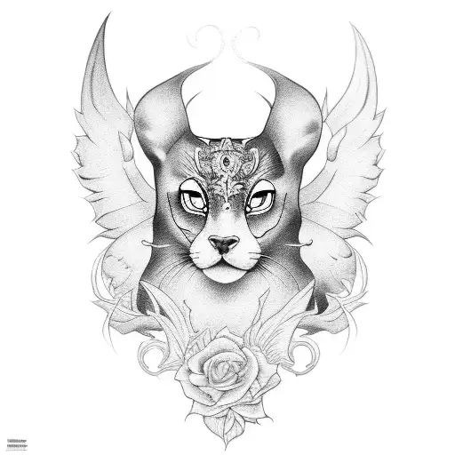 elvira  tattoo design idea