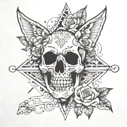 nihilism tattoo design idea