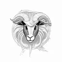 black sheep  tattoo design idea