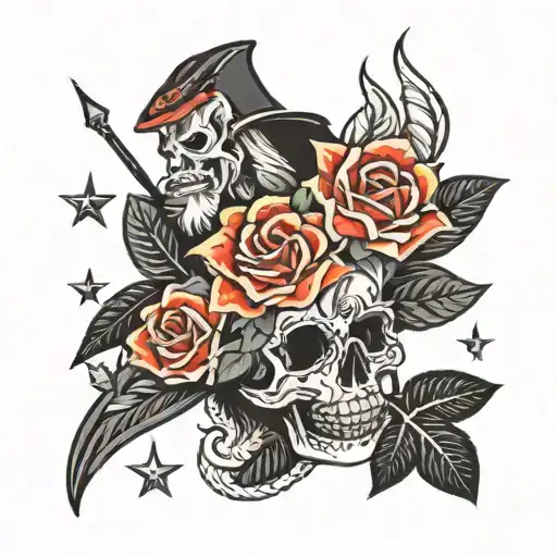 Leave Me Alone tattoo design idea