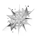 7 star tattoo design idea