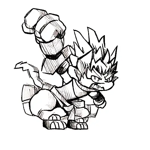 A fierce dragon wrapped around the arm, symbolizing strength and training tattoo design idea