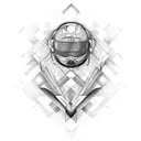 formula 1  car tattoo design idea