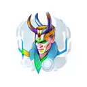 Loki tattoo design idea