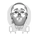 Mac Miller tattoo design idea