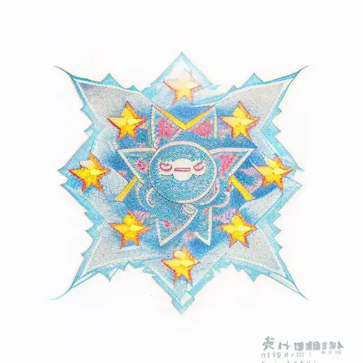 three stars in a horizontal line tattoo design idea