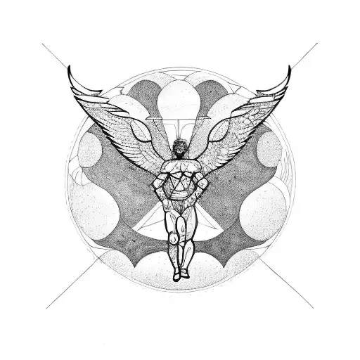icarus  tattoo design idea