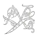 fuck love chase money  tattoo design idea