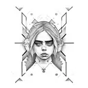 billie eilish  tattoo design idea