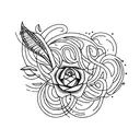 dedication and consistency tattoo design idea