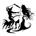 Centaur tattoo design idea