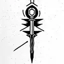 Finn's Sword tattoo design idea