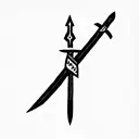 Finn's Sword tattoo design idea