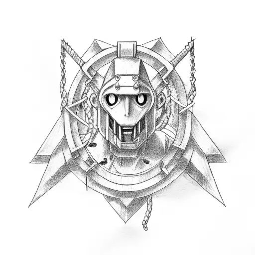 Full Metal Alchemist tattoo design idea