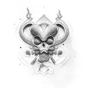 toast with butter tattoo design idea