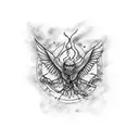 hogwarts + snitch tattoo design idea