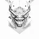 aldebaran taurus tattoo design idea