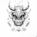 aldebaran taurus tattoo design idea