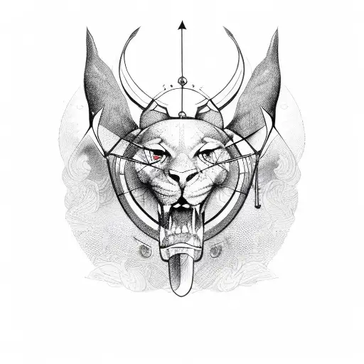 archery tattoo design idea