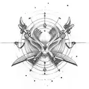 archery tattoo design idea