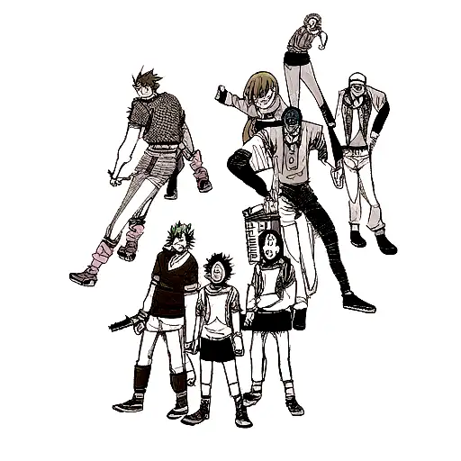 makima chainsaw man tattoo design idea