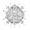 Gold periodic element and titanium  periodicelement tattoo design idea