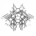 Gold chimical element and titanium chimical element tattoo design idea