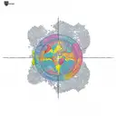 geographical coordinate tattoo design idea