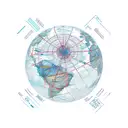 geographical coordinate tattoo design idea