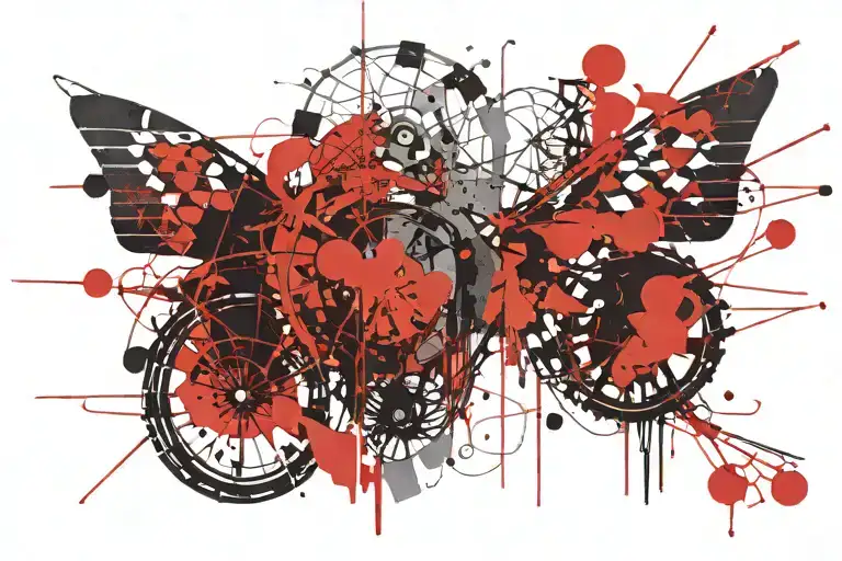 Leonardo da vinci art work tattoo design idea