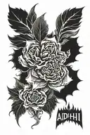 Adhd tattoo design idea