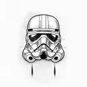 star wars lightsaber tattoo design idea