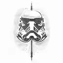 star wars lightsaber tattoo design idea