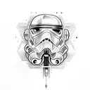 star wars lightsaber tattoo design idea