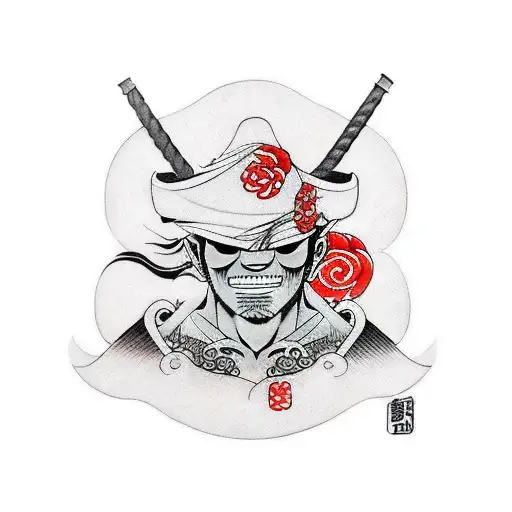 zoro roronoa tattoo design idea