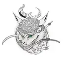 zoro roronoa tattoo design idea