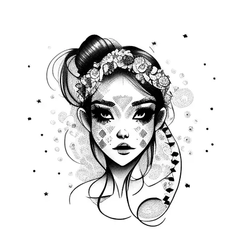 Victoria Name Girl Beautiful tattoo design idea