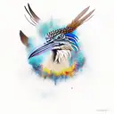 roadrunner tattoo design idea