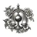 Libra mixed with Scorpio tattoo design idea