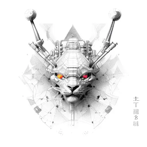 artificial neural network tattoo design idea