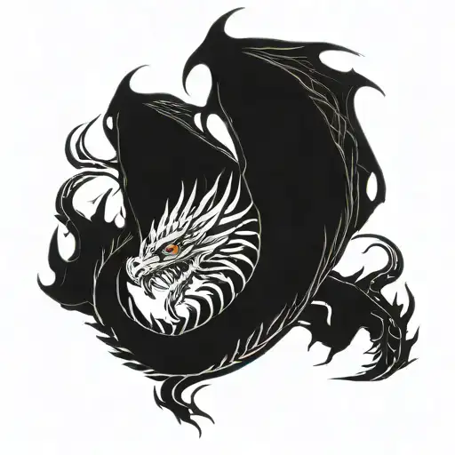 targaryen 3 dragon dracarys tattoo design idea